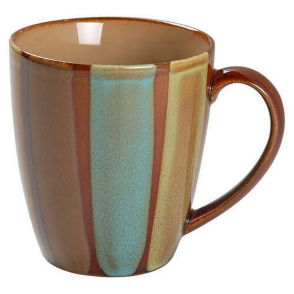 2 Sango Flair Brown Mugs
